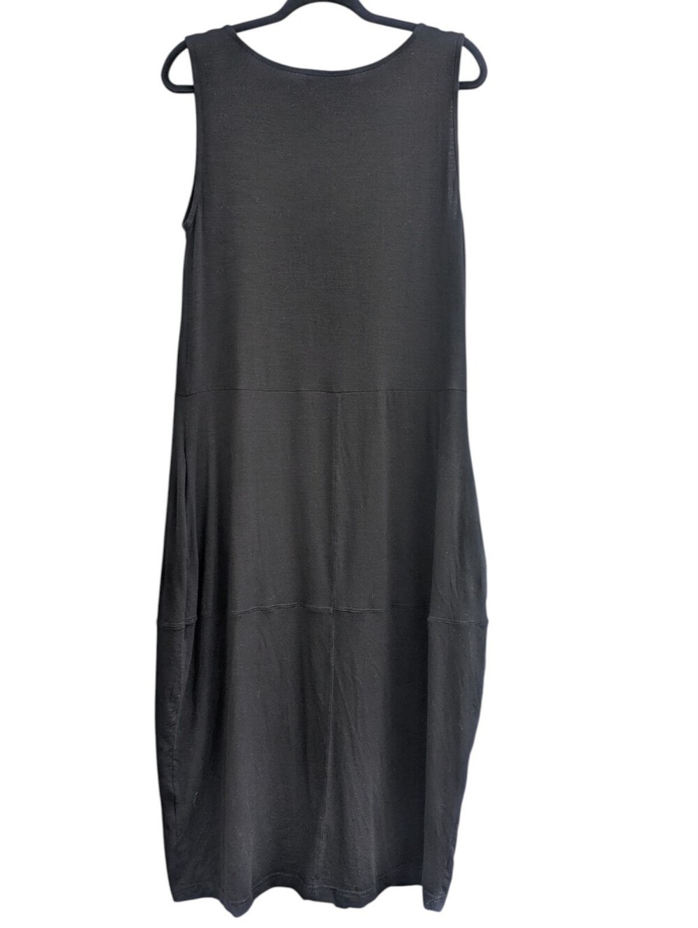 Smitten Merino Black Wool Dress - Picture 2 of 7